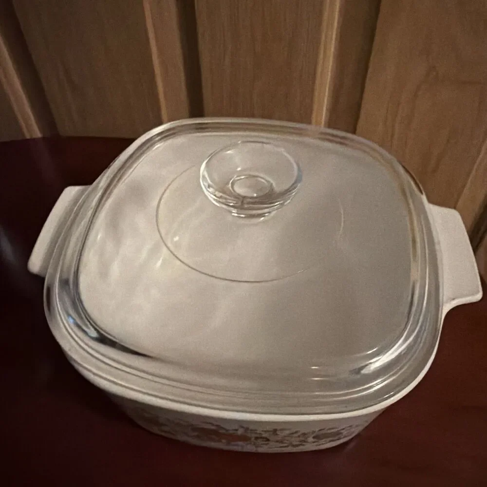 Corning Ware Spice of Life 3 Quart Square Casserole A-3-B With A-9-C LID Perfect